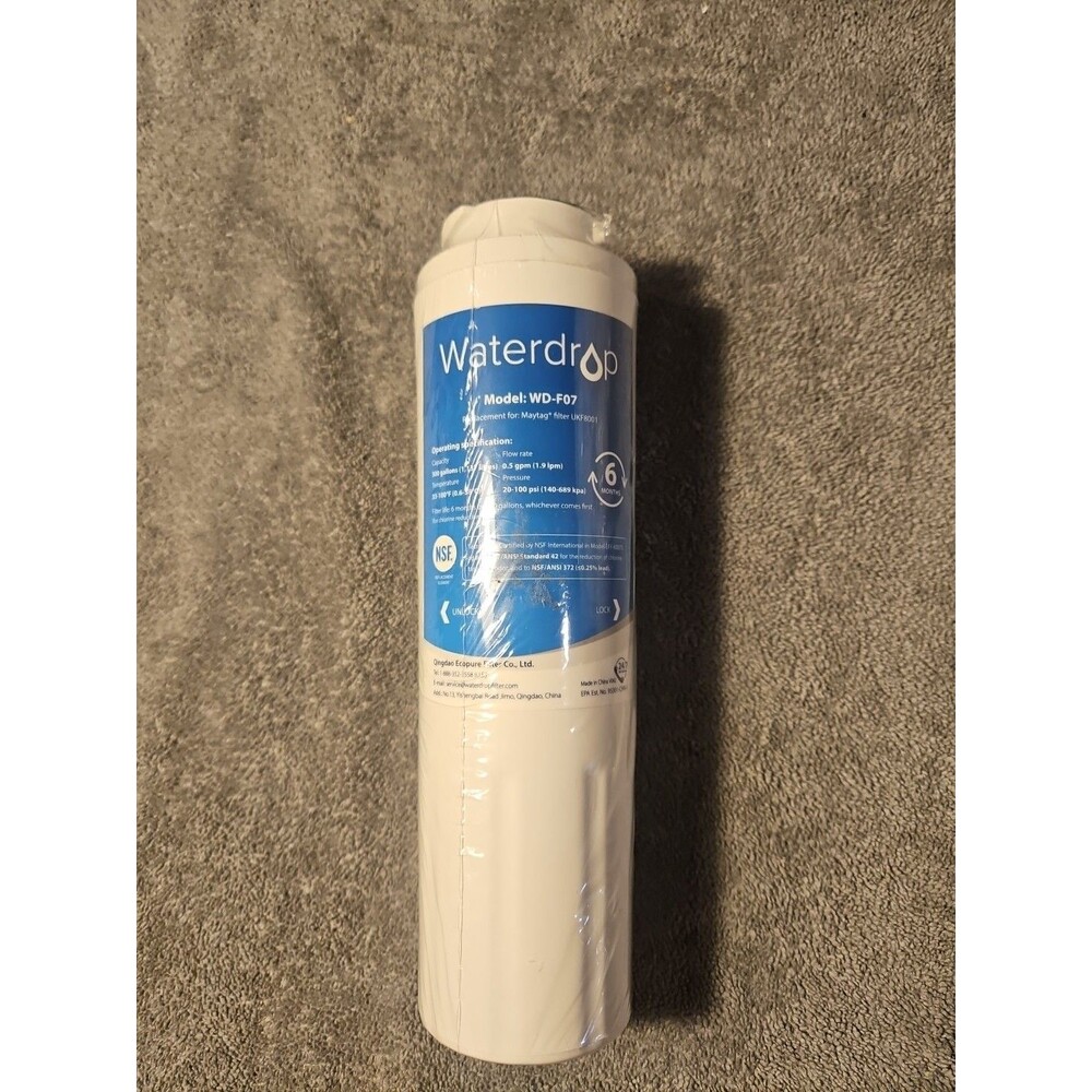 Waterdrop WD-F07 Replacement Water Filter fits UKF8001